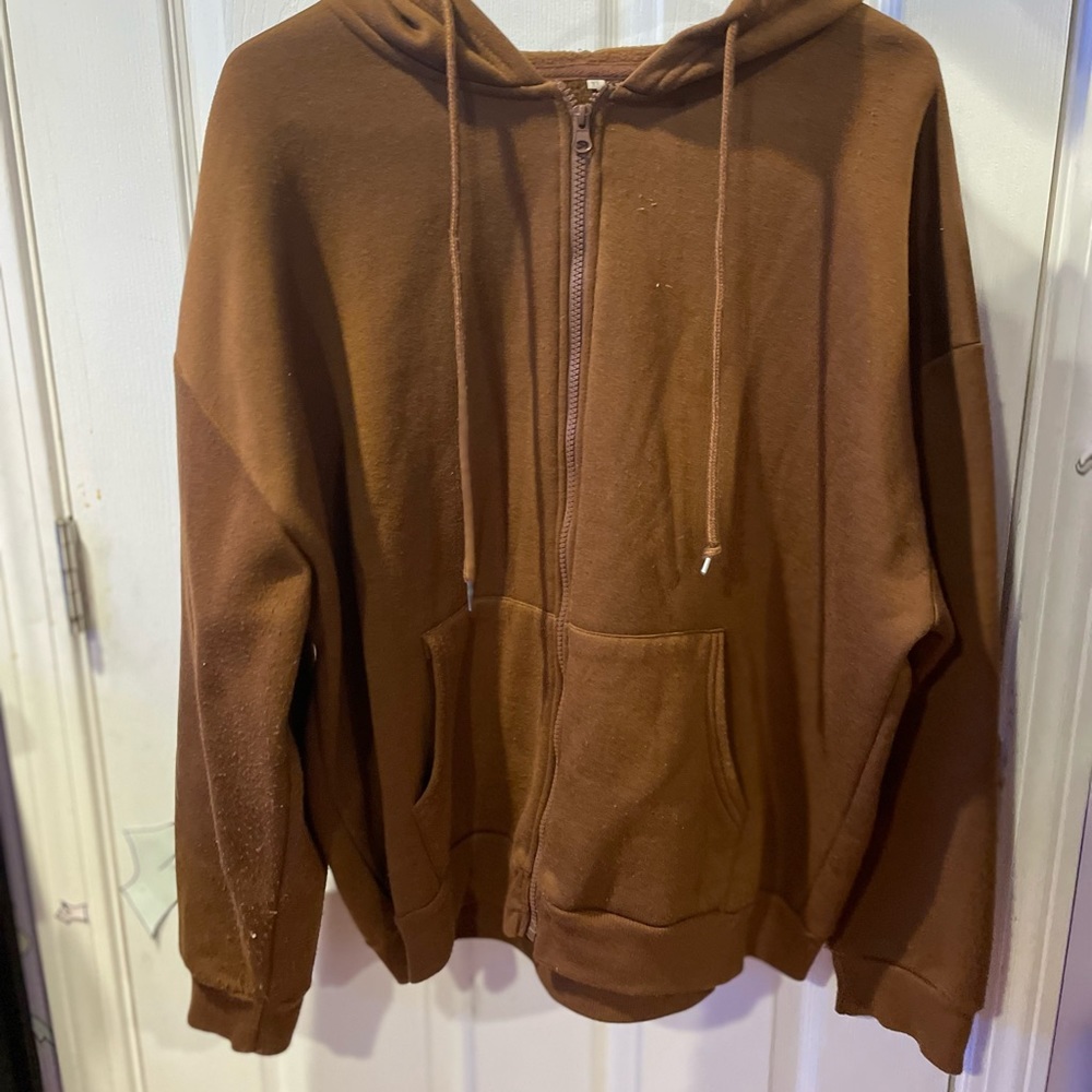 XL brown jacket